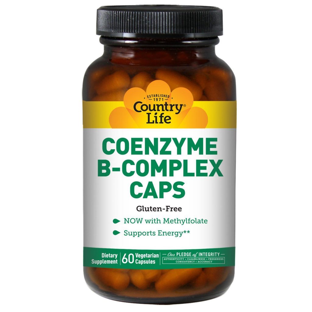 B Complex Coenzyme Cap Honey Spice Health Foods