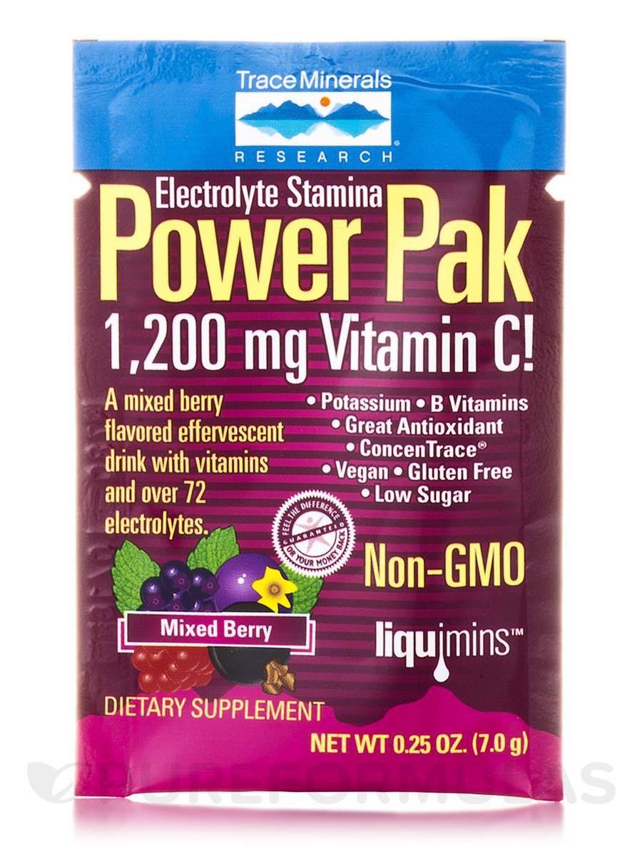 POWER PAK MIXED BERRY PKT .18ozHoney & Spice Health Foods